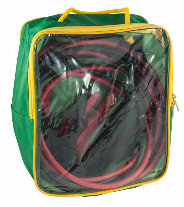 Cavo d'avviamento batteria in rame 400A sezione 35mm² lunghezza 3500mm in valigetta