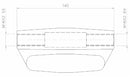 Manicotto catena stabilizzatrice adattabile CNH 584731
