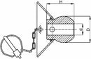 Cono guida terza cat. 64x72mm Ø 37mm