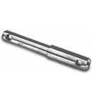 Perno doppio a saldare corpo ø 22-28mm e fori ø 12mm