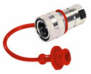 Tappo Parapolvere Rosso Innesti Femmina M3/8" confezione da 10 pezzi