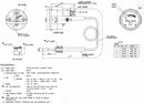 Indicatore temperatura acqua capillare adattabile a Fiat  4126690, 4217724 e 4058433.