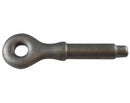 Occhione di aggancio per timoni di rimorchi in metallo grezzo Ø esterno 84mm Ø foro interno 30mm