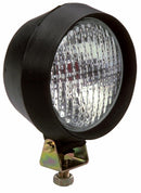 Faro da lavoro alogeno rotondo Ø 124mm ad ampio raggio 55-70W senza lampadina