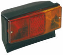 Fanale posteriore alogeno sinistro 160x67mm 4 funzioni luminose