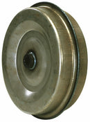 Ruota in lamiera 320x100mm con foro Ø 30mm e boccola in nylon