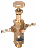 Oliatore contagocce doppio con filetto passo 1/4"