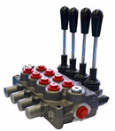 Distributore Walvoil SD5 a 4 leve doppio effetto e doppio effetto flottante - 40L