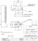 Interruttore luci stop adattabile a riferimenti originali Fiat 5121786 e 5152966