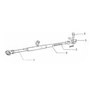 Stabilizzatore laterale lunghezza 400mm diritto adattabile a Fiat 5113070