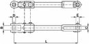 Braccio laterale sollevamento lunghezza 395-430mm compatibile Fiat 4983310