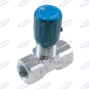 Regolatore di flusso bidirezionale da 1/4" in acciaio