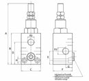 Valvola di massima pressione da 3/4"