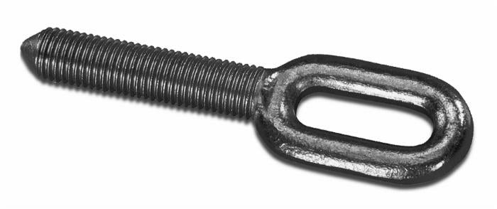 Tirante filettato M16x2 Sx con testa ad asola