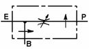 Valvola prioritaria regolabile da 1/2"
