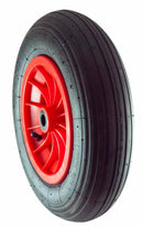 Ruota pneumatica 3,50/8" con mozzo rullini