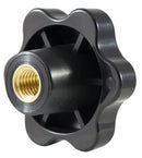 Volantino 6 lobi femmina Ø 30mm filetto M5