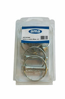 Confezione 5 spine a scatto ø 9 confezione da 5 pezzi