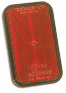 Catarifrangente con viti M6 rosso 95,5x58,5mm confezione da 5 pezzi