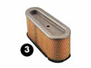 Filtro aria ovale76x73x184mm