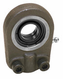 Terminale a snodo per terzo punto sferico Ø 30mm con viti di fissaggio