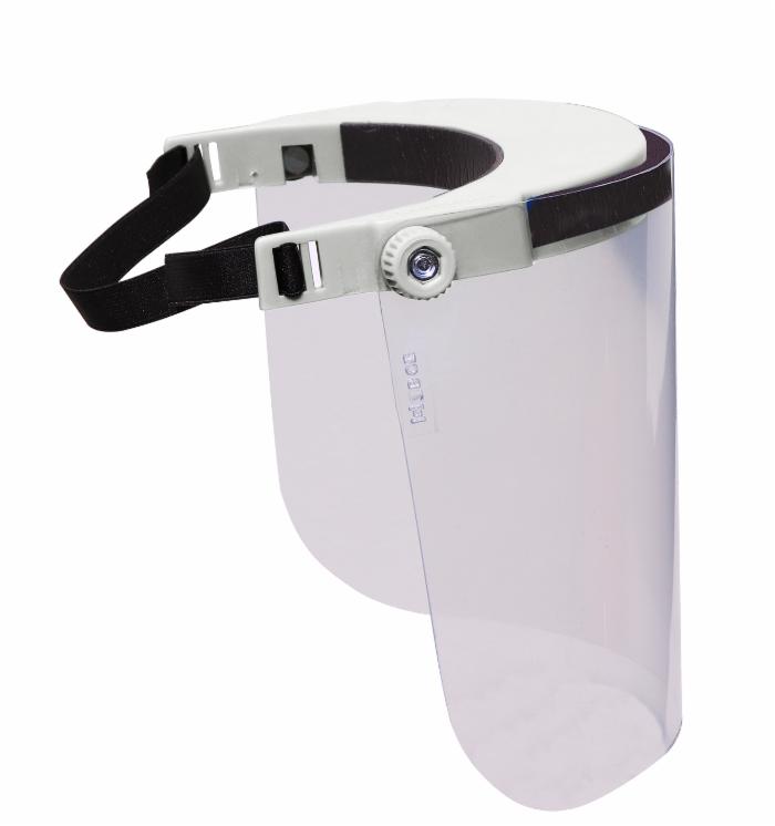 Visiera protettiva bianca Kid confezione singola