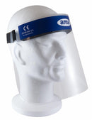 Visiera protettiva professionale regolabile in policarbonato certificata e made in Italy confezione da 20 pezzi