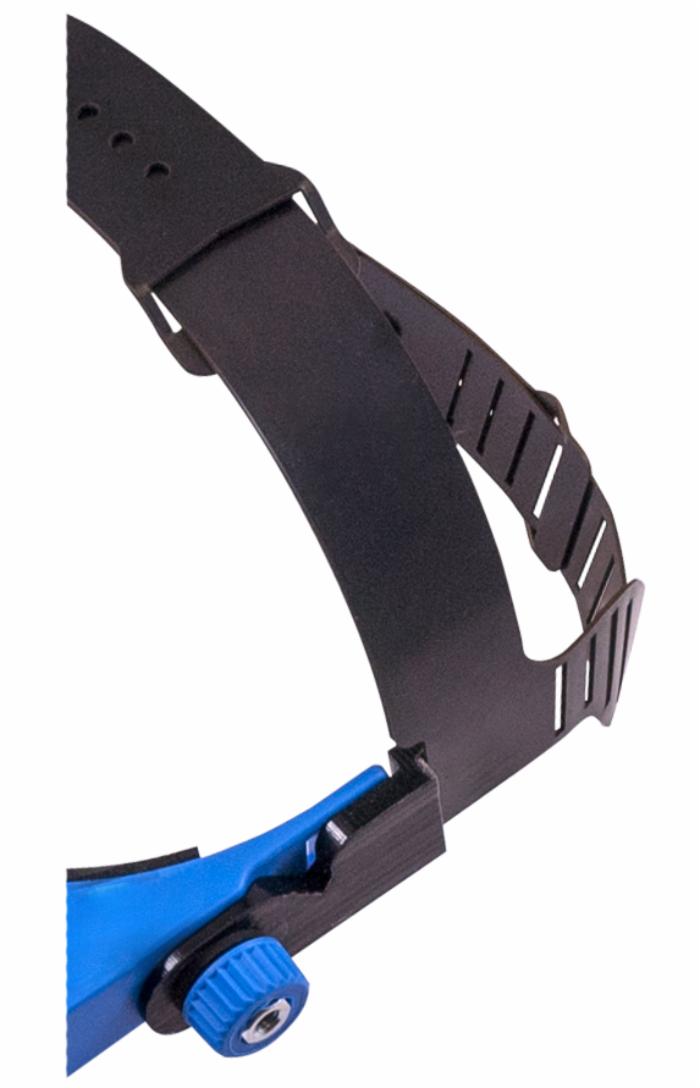 Visiera protettiva professionale 195g conforme EN166:2004 trasparente e impermeabile confezione da 10 pezzi