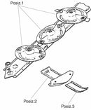 Pattino falciatrice rotativa adattabile Kuhn 56190600