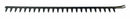 Dentiera 14 denti con testa tranciata lunghezza 2,12 mt adattabile a a Gribaldi & Salvia Superior 394