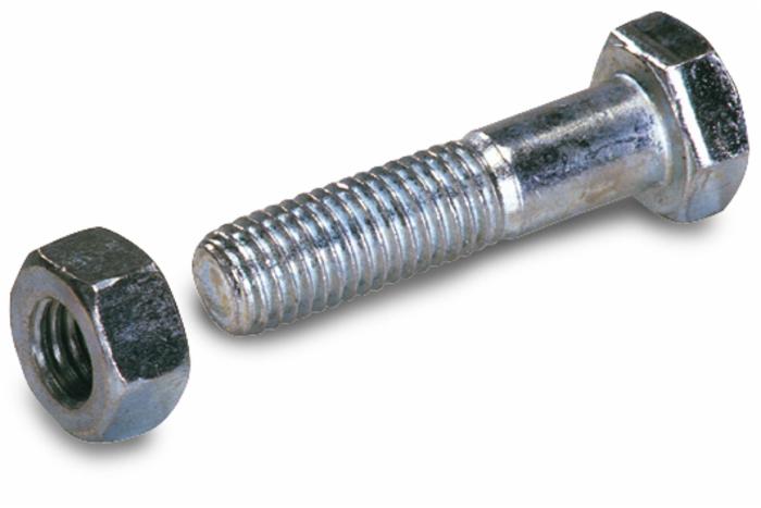 Bullone esagonale M12x50 per staffe confezione da 25 pezzi