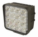 Faro da lavoro 16 LED Epistar ad ampio raggio 60° 24W IP68