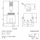 Deviatore frecce 12-24V senza lampeggio