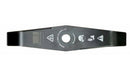 Disco decespugliatore per arbusti a 2 denti 305mm