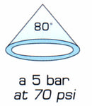 Ugello Albuz ATR 80 lilla confezione da 3 pezzi
