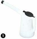 Brocca in polietilene 1 lt con coperchio