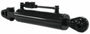Terzo punto idraulico per trattore alesaggio 80mm Ø stelo 40mm lunghezza 600-840mm con snodo anteriore e forcella snodata