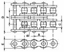 Catena doppia 10 b-2,5/8"x 3/8"
