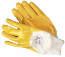 Guanto in tessuto Interlock 100% cotone impregnato in NBR taglia L