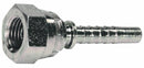 Raccordo femmina diritta a pressare filetto 1/4” tubo 1/4” confezione da 20 pezzi