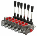 Distributore Walvoil SD5 a 6 leve doppio effetto - 40L