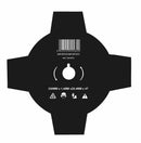 Disco per decespugliatore con 4 denti dal Ø esterno di 230mm Ø foro 25,4mm