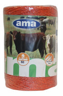 Bobina filo elettrificato arancione 250m 3 conduttori acciaio