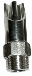 Abbeveratoio suini acciaio e ottone Ø 25mm filetto M3/4" confezione da 3 pezzi