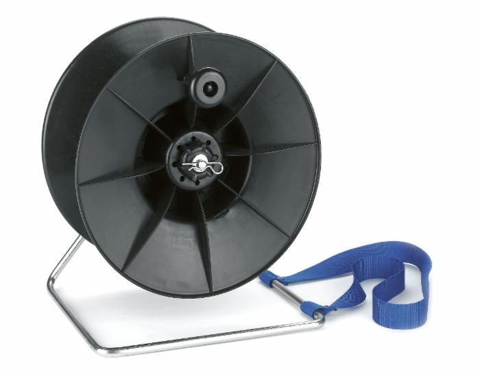 Avvolgitore per bande e corde recinto elettrico