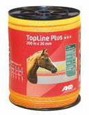 Banda recinto elettrico arancio-giallo lunghezza 200m larghezza 20mm