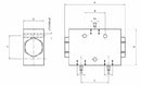 Divisore di flusso da 3/8" da 6/11 litri