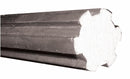 Albero scanalato con profilo 13 UNI 221 6 scanalature lunghezza 1m