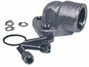 Flangia pompa oleodinamica 3 fori 3/4" interasse 40mm