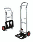 Carrello manuale in alluminio con portata di 90 kg